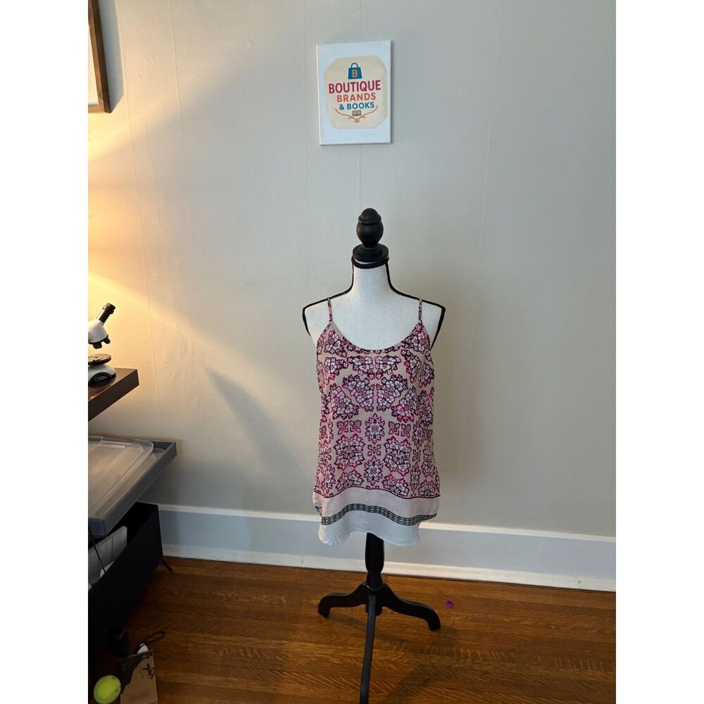 Violet + Claire Floral Boho Sleeveless Tank Top – Women's Medium